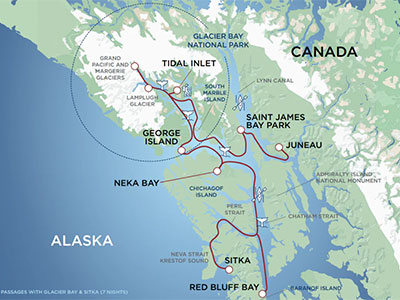 Un Cruise Juneau to Sitka Itinerary