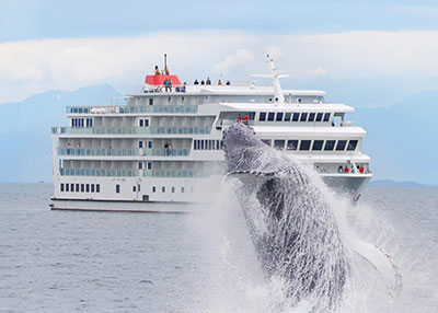 American Cruise Line Sailing in Alaska