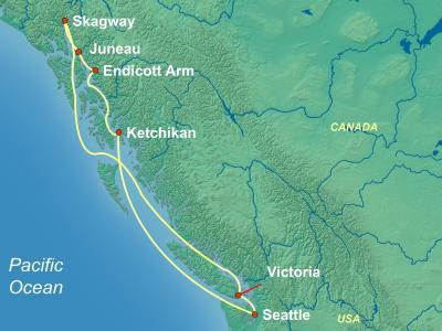 Princess Round Trip Alaska cruise