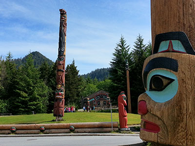 Saxman Native Village And Totem Park in Ketchikan